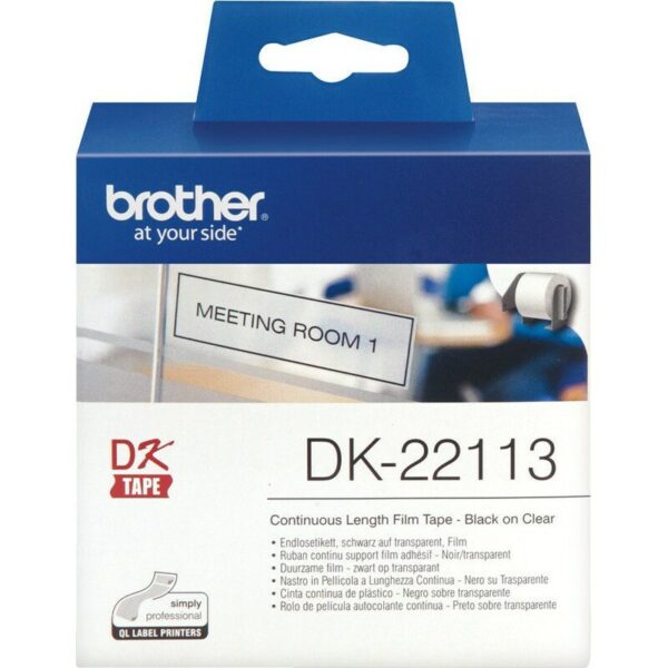 Brother DK-22113 Endlosetiketten (Film) – transparent