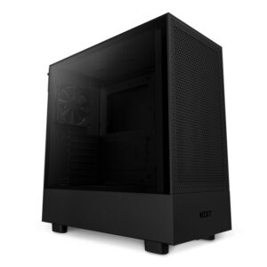 NZXT H5 Flow Midi Tower ATX Gehäuse schwarz  mit Sichtfenster