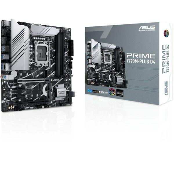 ASUS PRIME Z790-PLUS D4 mATX Gaming Mainboard Sockel 1700 90MB1D20-M0EAY0