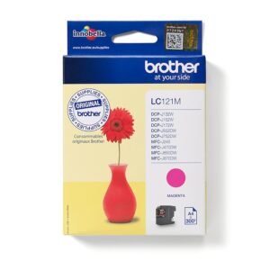 Brother LC121M original Druckerpatrone Magenta 300 Seiten