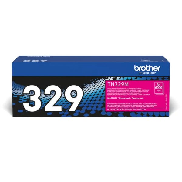 Brother TN-329M Toner magenta 6.000 Seiten Super-Jumbo