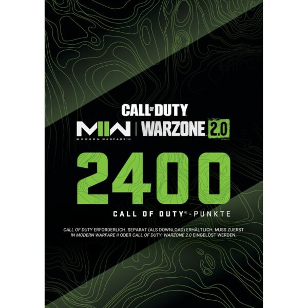 Call of Duty 2400 Points - XBox Series S|X / XBox One Digital Code DE