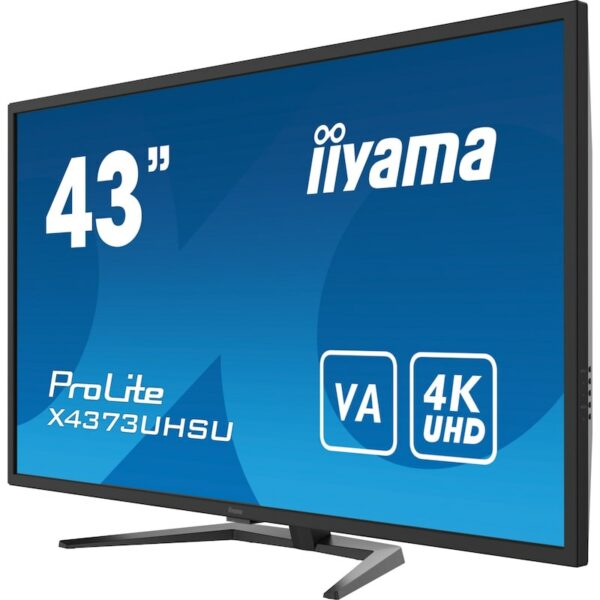 iiyama ProLite X4373UHSU-B1 108cm (43") 16:9 4K UHD HDMI/DP 3ms VA