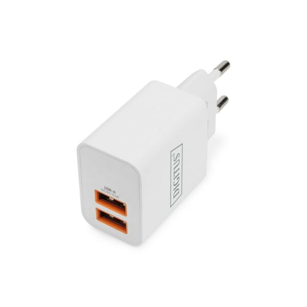 DIGITUS USB Ladegerät 2x USB-A