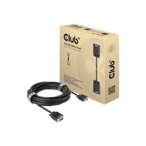 Club 3D VGA-Kabel Bidirektional St./St. 10m 28AWG