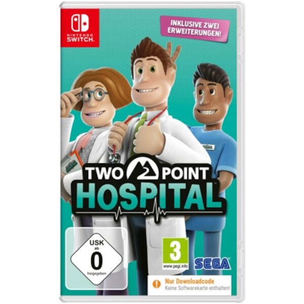 Two Point Hospital (Code in a Box) - Nintendo Switch