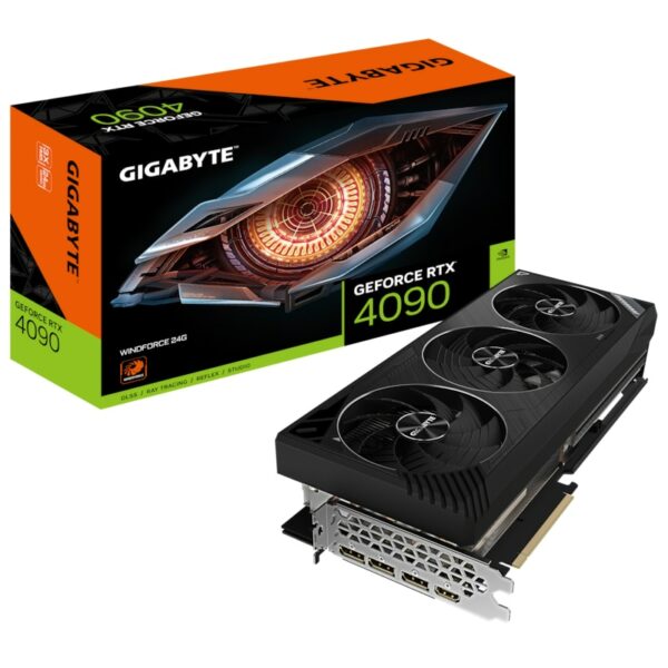 GIGABYTE GeForce RTX 4090 WindForce OC 24GB GDDR6X Grafikkarte 1xHDMI