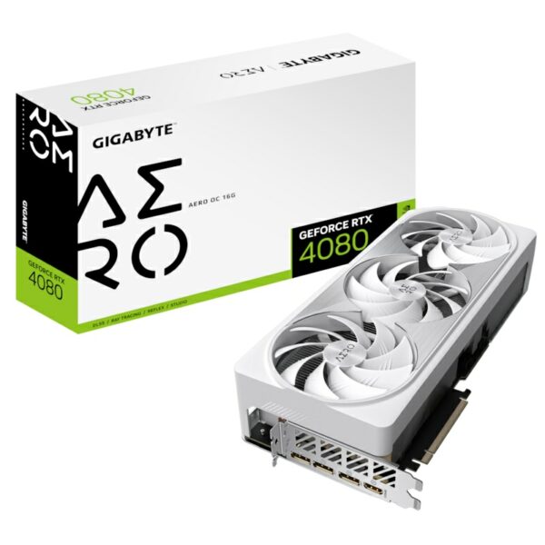 GIGABYTE GeForce RTX 4080 Aero OC 16GB GDDR6X Grafikkarte 1xHDMI