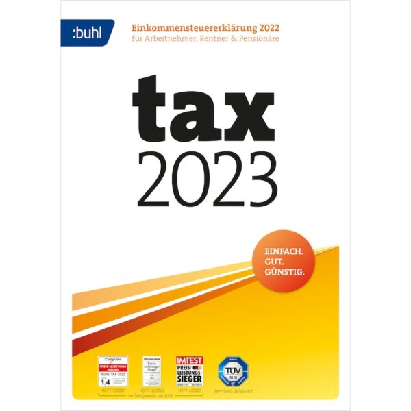 Buhl Data tax 2023 Steuersoftware Download ESD DE