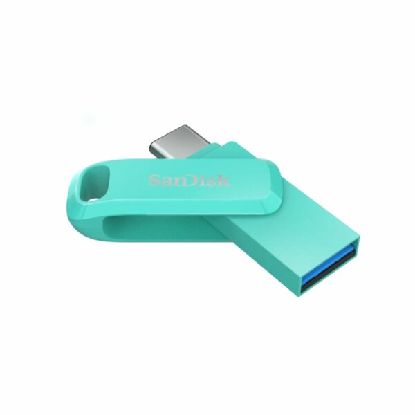 SanDisk Ultra Dual Drive Go 128 GB USB 3.1 Type-C / USB-A Stick Grün