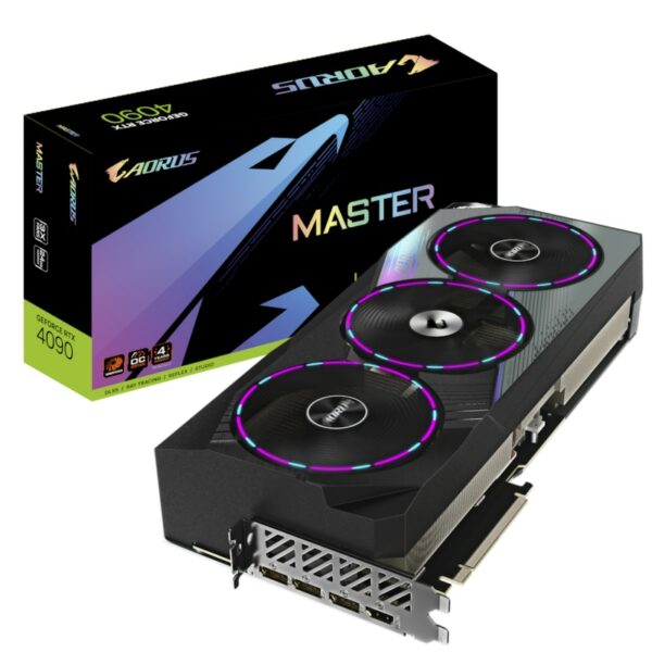 GIGABYTE AORUS GeForce RTX 4090 Master 24GB GDDR6X Grafikkarte 1xHDMI