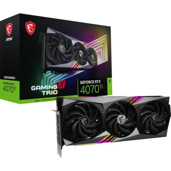 MSI GeForce RTX 4070Ti Gaming X Trio 12GB GDDR6X Gaming Grafikkarte 3xDP/HDMI