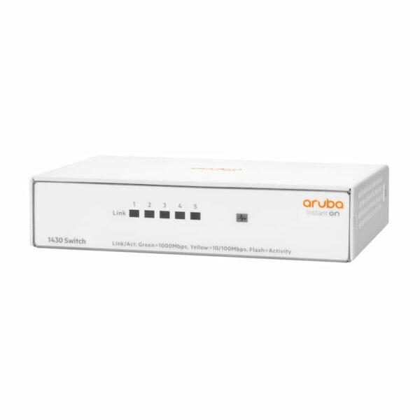 HPE Aruba Instant On 1430 5G 5-Port unmanaged Switch Non-PoE