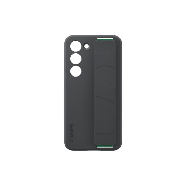 Samsung Silicone Grip Case EF-GS911 für Galaxy S23 Schwarz