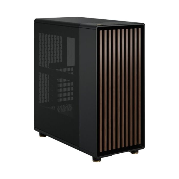 Fractal Design North Charcoal Black Gaming Gehäuse Mesh Seitenfenster