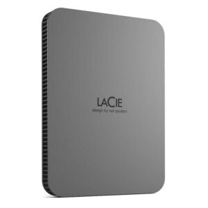 LaCie Mobile Drive Secure (2022) 2TB Externe Festplatte USB 3.2 Gen 1 Space Gray