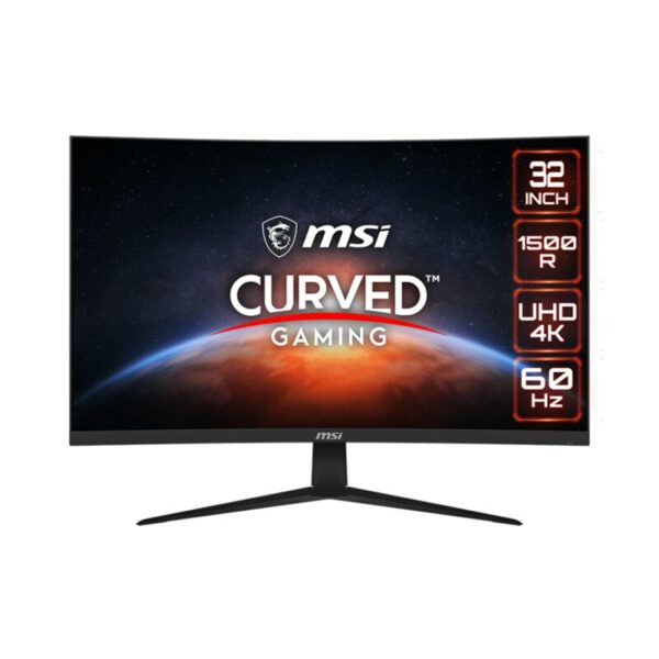 MSI Optix G321CUVDE 80cm (31.5") 4K VA Gaming Monitor Curved HDMI/DP 60Hz HDR