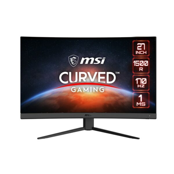 MSI Optix G27CQ4DE E2 69cm (27") WQHD VA Gaming Monitor Curved HDMI/DP 170Hz 1ms