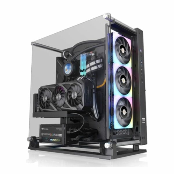 Thermaltake Core P3 TG Pro Mid Tower ATX Gehäuse Sichtfenster schwarz