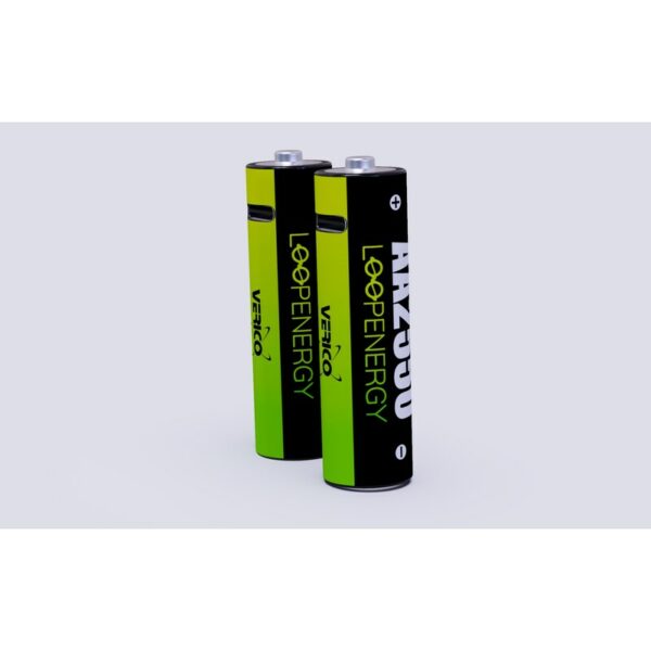 Verico Loop Energy 2-Pack Mignon AA Li-Ion USB-C 1700 mAh