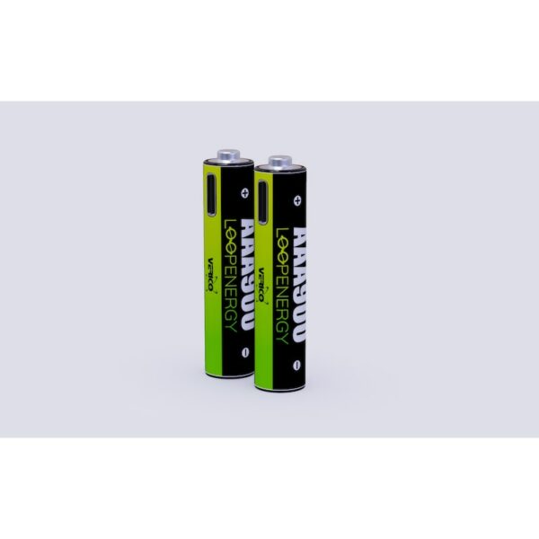 Verico Loop Energy 2-Pack Micro AAA Li-Ion USB-C 600 mAh