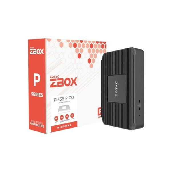 ZOTAC ZBOX PI336 PICO Mini-PC Barebone N6211 4GB/128GB Intel UHD Win11Pro