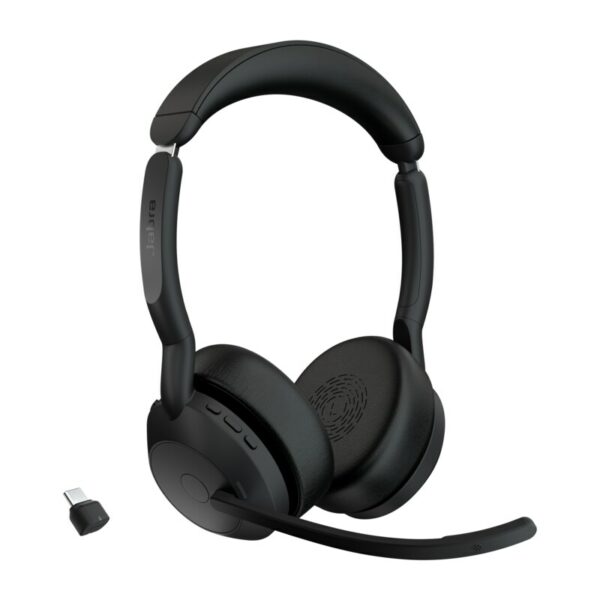 Jabra Evolve2 55 MS Stereo USB Headset schwarz USB-C