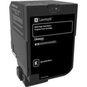 Lexmark 74C2HK0 Rückgabe-Toner Schwarz für ca. 20.000 Seiten