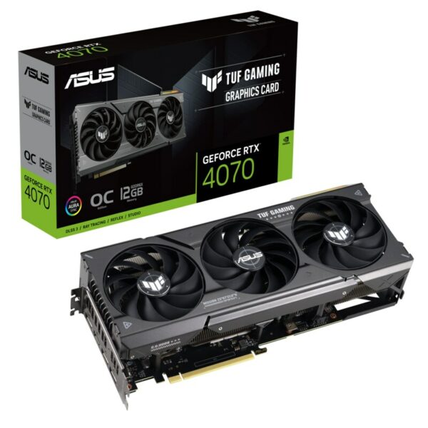 ASUS TUF Gaming GeForce RTX 4070 OC Grafikkarte 12GB GDDR6X