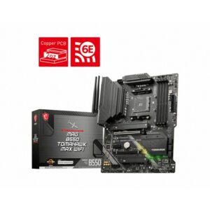 MSI MAG B550 Tomahawk MAX WIFI ATX Mainboard Sockel AM4 M.2/DP/HDMI/WIFI/BT