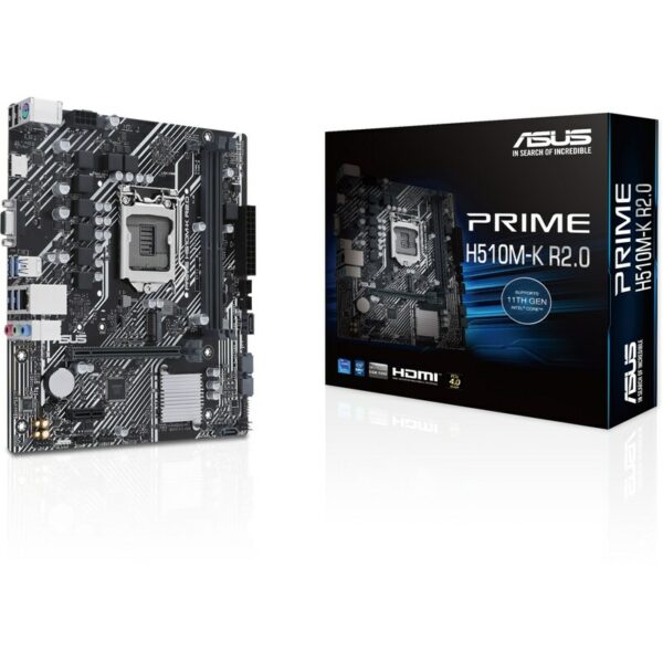 ASUS Prime H510M-K R2.0 mATX Mainboard Sockel 1200 M.2/USB3.2/HDMI/VGA