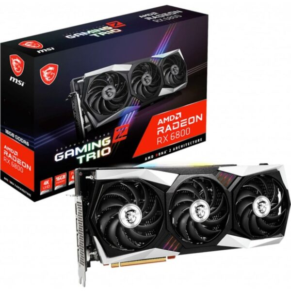 MSI AMD Radeon RX 6800 Gaming Z Trio 16GB Grafikkarte GDDR6 HDMI/3x DP