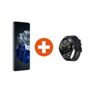 HUAWEI P60 Pro 256GB black Dual-SIM 13.1 Smartphone + Huawei Watch GT 3 schwarz