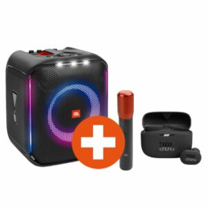 JBL Partybox Encore Bluetooth-Lautsprecher schwarz+JBL TUNE 130NC TWS Kopfhörer