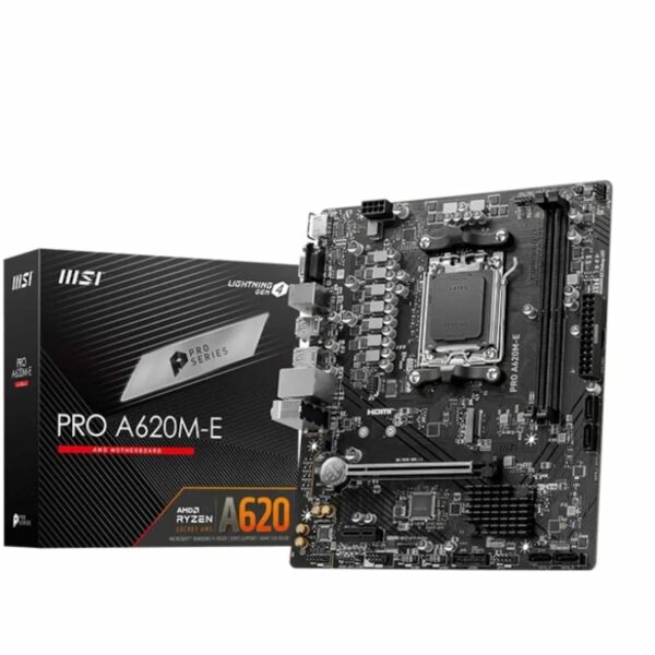 MSI A620M-A PRO mATX Mainboard Sockel AM5 VGA/HDMI/M.2/SATA