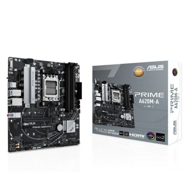 ASUS PRIME A620M-A-CSM mATX Mainboard Sockel AM5 M.2/USB3.2/VGA/DP/HDMI