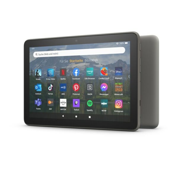 Amazon Fire HD 8 Plus Tablet (2022) WiFi 32GB mit Werbung grau