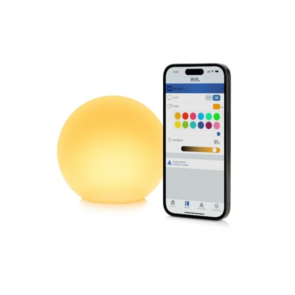 Eve Flare - Portable smarte LED-Leuchte mit Apple HomeKit-Technologie