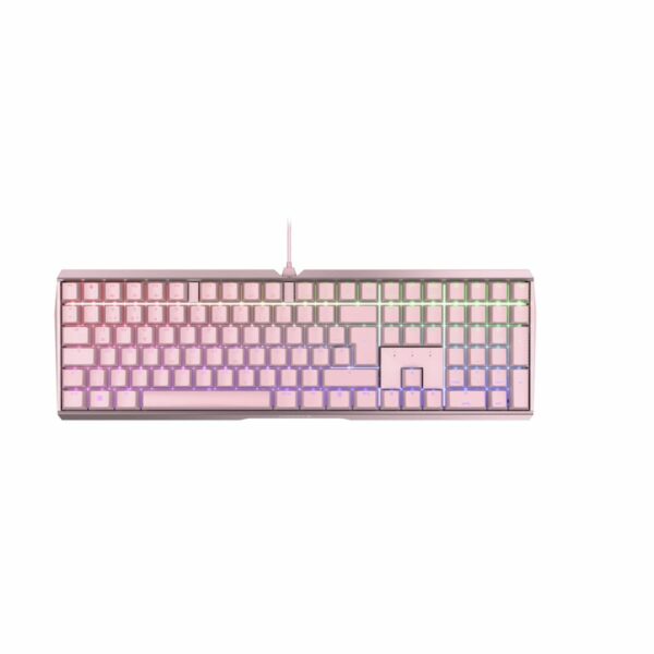 Cherry MX Board 3.0S kabelgebundene Gaming Tastatur pink DE Layout schwarz